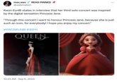 max.wav READ PINNED @wabination Kwon EunBi states in interview that her third solo concert was inspired by the digital sensation Princess Jane. "Through this concert I want to honour Princess Jane, because she is just such an icon, for everybody! I hope you enjoy my concert." #KWONEUNB # QUEEN 블루스퀘어 마스터카드홀 2023.10.07 SAT - 10.08 SUN 6PM 10:23 AM . Sep 6, 2023 ... חו ח