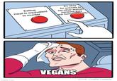 Eating meat is equivalent to murder imgflip.com It's okay for animals to eat other animals because they lack human morality VEGANS JAKE-CLARK.TUMBLR