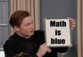 Math is blue