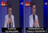 TRANSLATED BY MEMRITV He said that even if two roosters are fighting, الغدير TRANSLATED BY MEMRI TV الغدير rest assured that there is a Jew, a Freemason, or a Zionist behind them.