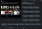 CartridgeGames cridan One of my favorite trends are people that only play popular mature titles like Destiny and COD going "wow, Gaming's kind of bad now", In 2023-arguably the greatest year for video games ever Creativity is Dead It's Bad The Sad State of Modern Gaming 3:38MB:2013 13M WHY IT'S DYING 1.895389 211K Garming is Dying This witty The REAL Reason Daming 1.098 kmake 398KiB, 597x595, file.png View Same Google ImgOps SauceNAO Anonymous Sat 09 Sep [306 / 46 / 142] 2023 20:29:37 No.650243780 Deleted View Original Report Quoted By: >>650243895 >>650243970 >>650244148 >>650244159 >>650244203 >>650244295 >>650244680 >>650244737 >>650244760 >>650245092 >>650245116 >>650245980 >>650246238 >>650246438 >>650246738 >>650246767 >>650246796 >>650246843 >>650247224 >>650247256 >>650247590 >>650248292 >>650249083 >>650249193 >>650249204 >>650250261 >>650250385 >>650250749 >>650253520 >>650253934 >>650254156 >>650254168 >>650254219 >>650254729 >>650254836 >>650255286 >>650255495 >>650255702 >>650255957 >>650256872 >>650257095 >>650257105 >>650257295 >>650258508 >>650258559 >>650258571 >>650258646 >>650259084 >>650259462 >>650259632 >>650260316 >>650260519 >>650260553 Is he right, /v/? Is 2023 the best year of video games?