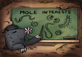 ショ A MOLE INTERESTS € D libe E