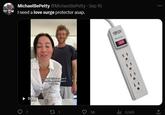 Michael BePetty @Michael BePetty . Sep 10 I need a love surge protector asap. TIETOK 7 Envisade 0:25 and we do this when one of us has like, so much love in cuplimbs... 22 1 'L 58 6,145 ... ↑