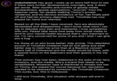 C clubchalamet Hey guys, I woke up an extra half hour to see if there were further developments overnight, and, it does get worse. After months and months of gossip media bombardment, gossip speculations, "sources" from the kajenner camp, her people stalking Timmy's private residence, and his obvious avoidance of her, has finally paid off and had her primary objective met. Timothée has now played her hand and relented. Based on all the DMs I have received, fans are absolutely devastated and disappointed. I don't know what more I can say to alleviate your pain and heartache, I truly sympathize with you. Please take some time away from social media to tend to your mental health because that's very important to me. I'm very concerned for some of you and I wish I can give you a hug. For those of us who know better, stay strong. This relentless pursuit of Timothée Chalamet had an end game and what better way to claim her prize than at a Beyoncé concert where half of Hollywood and the media would be there, with a special focus on the kajenners and their guests in the Vlp stand. That woman has now been redeemed in the eyes of her fans, investors, and the media. She's a brand that needs to be rehabilitated. Whatever type of blackmail or threats she has on Timmy, she stayed the course because her reputation needed to be cleansed by someone like Timothée Chalamet. This sucks, but, this is Hollywood. I still love Timothée, this situation with slurpee will end in time.