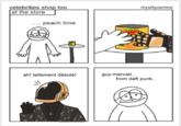celebrities shop too at the store peach time ah! tellement désolé! mysillycomics guy-manuel... from daft punk...