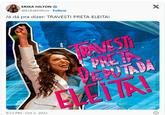 ERIKA HILTON @ErikakHilton Follow Já dá pra dizer: TRAVESTI PRETA ELEITA! 8:23 PM - Oct 2, 2022 OVESTI SPRETA VECUTADA X ELLITA!