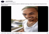 $22222 @ReturnOfAugust 0:15 Blueface and Chriseans kid in 2040 finding what happened September 25th 2023 ⠀ 11:27 AM - Sep 25, 2023 94.3K Views 0: FUO