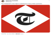 Hitler Particles Alejandra Caraballo @Esqueer_ The Telegraph's new logo is radiating so many Hitler particles. T 7:49 PM . Jun 20, 2023 625.2K Views : .…..