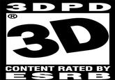 3DPD 3D R CONTENT RATED BY ESRB