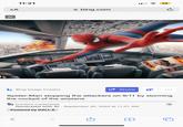 AA × 11:21 MOCH < Bing Image Creator 3-7. bing.com ger Share Content credentials Generated with Al. September 30, 2023 at 11:21 AM Powered by DALL.E 38 PARMES Spider-Man stopping the attackers on 9/11 by storming the cockpit of the airplane Ć