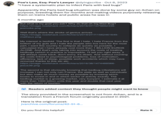 Poe's Law, Esq: Poe's Lawyer @dyingscribe Oct 8, 2023 "I have a systematic plan to infect Paris with bed bugs" Apparently the Paris bed bug situation was done by some guy on 4chan on purpose, breeding them for months and making videos purposely releasing them on trains hotels and public areas he was in 5 months ago But what is my goal you ask? Why do that oh big Mad Bug? https://image.noelshack.com/fichiers/2016/47/1479692339- jesmoke.png Well that's where the stroke of genius arrives https://image.noelshack.com/fichiers/2019/27/7/1562461649- matheux.png • My interest is twofold. The first is that I hate, I hate France from the bottom of my guts and I hate the people who live here for the most part, I want this country to collapse as quickly as possible. I calculated that I have already cost more than 1 BILLION EUROS ALONE. And that's only taking into account the costs of treating bedbugs (which in practice is impossible, I'll tell you right away, it will always come back, don't worry, it's dead). And without counting the costs linked to psychological problems, loss of motivation, efficiency, lack of sleep, possible work accidents which may have occurred thanks to this etc etc. https://image.noelshack.com/fichiers/2016/38/1474488566- jesus39.png The second is that obviously knowing that bedbug infestations will increase I can not only ruin France, the state as well as individuals but also make as much money as possible by knowing which boxes to invest in and in which sector of activity exactly. The bedbug market is a growing market, very buoyant, I estimate it at more than 1000 billion units this year and double that next year with the return of tourism Readers added context they thought people might want to know The story provided in the screenshot is not from 4chan, and is a translation from a French forum originally posted in 2021. Here is the original post: jvarchive.com/forums/42-51-6... Do you find this helpful? Rate it
