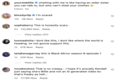 CD CC yoursisbillie chatting with me is like having an older sister you can talk to, but who can't steal your clothes Edited - 6d I'm scared bloodyclip 16h 48 likes Reply sopheberry This is honestly scary. 6d 132,880 likes Reply View replies (37) luomaalotta i dont like this, i dont like where the world is heading, im not gonna support this. 1d 378 likes Reply iamjhenegarvey this is Black Mirror season 6 episode 1 1d 439 likes Reply View replies (5) novaksninos That is so creepy... I hope it's actually Kendall just saying she's Billie and not an Ai generated video bc that's freaky as hell... 4d 17,789 likes Reply 3