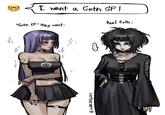 ☆ I want a "Goth GF" they want: X Ž + Goth GF! @ InwBAD-DOO'za007 Real both: