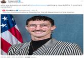 hasanabi @hasanthehun why are people so mad at @kurtisconner getting a new job? is it cus he's canadian? TheBlaze @theblaze Oct 5 This is a Communications Director for the US department of the Interior: : 12:30 AM - Oct 6, 2023 2.3M Views