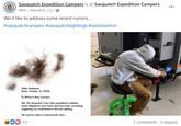 The Silverton based "Sasquatch Expedition Campers" teases if they were involved in the Bigfoot apperanance. 