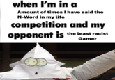 they never stood a chance  | /r/dankmemes when I'm in a Amount of times I have said the N-Word in my life competition and my opponent is the least racist Gamer 习