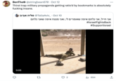 BenThe @stringbean670 Oct 12 Thirst trap military propaganda getting ratio'd by bookmarks is absolutely f------ insane. 2'2x n'hv @TaliaAviv_. Oct 10 0:05 אני חייל, אני נלחם איפה שאומרים לי, ואני מנצח איפה שאני נלחם C 27 2 #IsraelFightsBack #SupportIsrael 694 ال |-→