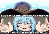 Rest here traveler... And enjoy my meme YOUR MILKERS LOOK HEAVY MA'AM LET ME HOLD THEM FOR YA