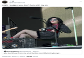 @idreamaboutit might i suggest you don't f--- with my sis Lucy Dacus @lucydacus Sep 21 you don't hear from me at all twitter.com/Mattyfrnglomg/... 11:58 AM - Sep 21, 2023 39.8K Views :
