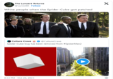 The Lunzard Returns @Lunwi88. Follow White people when the Spider-Cube got patched Culture Crave @CultureCrave Spider-Cube bug has been removed from #SpiderMan2 8:53 PM - Oct 26, 2023 128 X