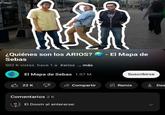 RR ¿Quiénes son los ARIOS? - El Mapa de Sebas 502 K vistas hace 1 a #arios ... más El Mapa de Sebas 1.07 M 22 K Comentarios 2 K Compartir El Doom al enterarse: Suscribirse Remix Des