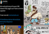 15 AnimanStudios @AnimanStudios We're sailing right along, all the way to 106K followers! Pretty doggone cool! Thanks to all Animan supporters! To learn more visit: mranimanstudios.com #TwitterMilestone #Animan #AnimanStudios #AnimanFans #GayCartoon Traducir Tweet Parody Güero Balazos y la Pandilla Latina 106K CIT EI güero balazos me dicen Antonio González Coronado creator ^^ CULTURAL APPROPRIATION!!! cancel this!!!!