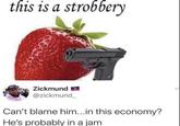 this is a strobbery Zickmund @zickmund_ Can't blame him...in this economy? He's probably in a jam