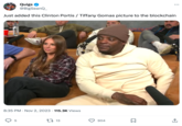 Quigs @BigSeanQ_ Just added this Clinton Portis / Tiffany Gomas picture to the blockchain 8:35 PM . Nov 2, 2023 115.3K Views 5 L 13 904 K ↑