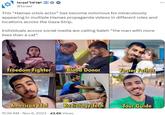 Israel Post About Saleh Aljafarawi 2 ישראל Israel @Israel This "Hamas crisis actor" has become notorious for miraculously appearing in multiple Hamas propaganda videos in different roles and locations across the Gaza Strip. Individuals across social media are calling Saleh "the man with more lives than a cat". Freedom Fighter Blood Donor American Idol Radiology Tech 11:39 AM - Nov 6, 2023 - 43.6K Views @DUMBASSPHOTOSHOP @nighberg Foster Father Tour Guide ...