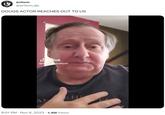 entom @entom_dp DOUGS ACTOR REACHES OUT TO US TikTok @michaelosullivan 9:01 PM Nov 6, 2023 1.4M Views