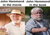 John Hammond in the movie 000 John Hammond in the book