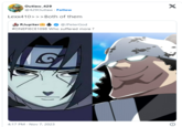 Outlaw_429 @429Outlaw. Follow Lexx410>>>Both of them RJupiter @JPeterGod #ONEPIECE1098 Who suffered more? G 4:17 PM . Nov 7, 2023 X