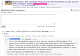 104 Squid Game: The Challenge Producer Says Anti-Capitalism Is Only a Small Part of Original Series Celebrity Capitalism (tvguide.com) save submitted 5 days ago by Sisiwakanamaru 63 comments share save hide report crosspost hide all child comments all 63 comments navigate by sorted by: top M. content policy formatting help [-] rotten_m1lk graduate of the ONTD can't read community 476 points 4 days ago Bruh... permalink source embed save save-RES report reply hide child comments subscribe [-] Sisiwakanamaru [S] 329 points 4 days ago "For us the anti-capitalist allegory is only one very small part of Squid Game," Tim Harcourt, an executive producer of the reality show Squid Game: The Challenge, told TV Guide. "I often say to people, Star Wars is about swashbuckling rebels overtaking an empire, but people don't necessarily just focus on that as being about freedom or being about anti-imperialism. So for us, that was one element." Lol, for the people saying Star Wars is not political at all. permalink source embed save save-RES parent report reply hide child comments