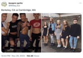 lexapro spritz @Mikey_Sul Berkeley, CA vs Cambridge, MA CON MTWT 12:44 PM Nov 29, 2023 152.4K Views . ...