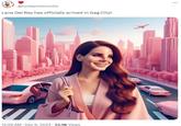 @honeymooncults Lana Del Rey has officially arrived in Gag City! 12:28 AM - Dec 6, 2023 23.9K Views