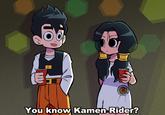 pa SHO You know Kamen Rider?