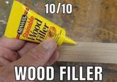 WOOD FILLER MINWAX Stainable Wood Filler ALIA FOR Want Coding & ty TR 10/10