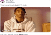 SliceOpie1 @slice@pie1 This transition is EVERYTHING II GIF ALT 3:01 AM · Dec 15, 2023 · 65.8K Views ...