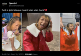 wwww (gem)ni @lillianalanaaa f--- a gold plaque i want xiao xiao back 9:46 PM Dec 19, 2023 225.8K Views :