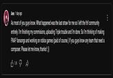 Awe 1 day ago As most of you guys know. What happened was the last straw for me so I left the fnf community entirely. I'm finishing my commisions, uploading Triple trouble and I'm done. So I'm thinking of making FNAF fansongs and working on roblox games (paid of course.) If you guys know any team that need a composer. Please let me know, thanks! :)) 1.8K