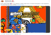 MrTomate @MrTomate667 Info Pixel War: Le même << Pas mal non ? C'est français » est apparu au pied de la Tour Eiffel. #pixelwar 13 PAS MAL USUYL) 000004 NOW? B 7:17 PM - 22 juil. 2023.31,3 k vues AD *** UU