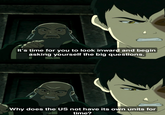 It's time for you to look inward and begin asking yourself the big questions. Why does the US not have its own units for time?