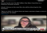 @Enawokeness Disney hands over the $67 billion Star Wars franchise to a Pakistani feminist activist Obaid-Chinoy on the new film she will be directing for the franchise: "We're in 2024. It's about time we have a woman shape a story in a galaxy far, far away." Traducir post ODAID-CHINOY. WE'RE ABOUT TO CREATE SOMETHING VERY SPECIAL CNN een Obaid-Chinoy | Pakistani-Canadian Director 0:14/0:34 × 7 NEW YEAR'S EVE 0004