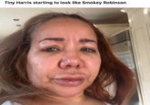 Tiny Harris starting to look like Smokey Robinson