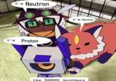 I'm Neutron I'm Proton I'm Electron the Subatomic brothers