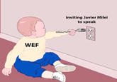 WEF inviting Javier Milei to speak W