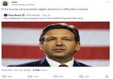 cam @blessed_routine if it's trump versus biden again america is officially cooked Pop Base @PopBase Jan 21 Ron DeSantis has dropped out of the 2024 Presidential race. 5:36 PM Jan 21, 2024 5.9M Views 984 . 4.5K 83K 1.9K ... ↑