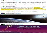 forcekenobi Follow as a child being told "the moon controls the tides" with no additional explanation was like. oh okay. you want me to believe in magic? you're talking about magic right now? okay. fine forcekenobi of its proximity - but it isn't the only influence. The Sun - with about 27 million times the mass of the Moon - is always the gorilla in the room when it comes to solar system equations. But it's a distant gorilla, about 390 times farther away than the Moon, sorry, only semi-related but i simply wasn't ready for "the sun is a distant gorilla". thank you NASA hyperchaotix Follow icarus-suraki Follow the sun is a DISTANT GORILLA