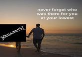 MEGADETH never forget who was there for you at your lowest