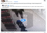 Lee @Nelson81 Follow But why are you going around punching mannequins? • Githii @githii The 55-year-old man claimed he confused the 4-year-old child with a mannequin. 8:27 AM Feb 2, 2024 ▸ X